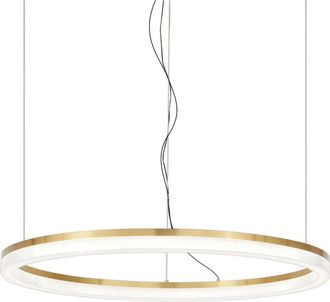 Ideal Lux Crown Plafón Colgante led Integrado Latón 3000Lm 3000K - Ideal Lux