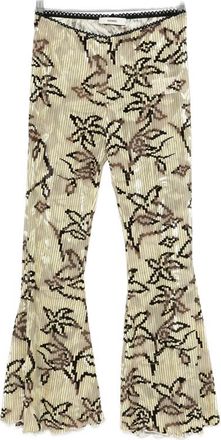 Siedres Jeslynn Floral-print Pleated Trousers