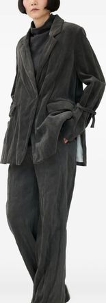 Annette Görtz Giacca aderente Kina - Grigio