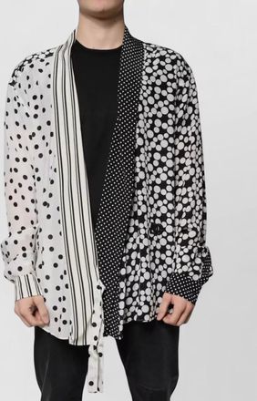 Dolce & Gabbana silk polka-dot shirt