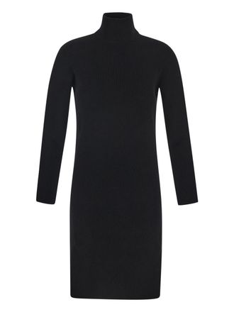 Bottega Veneta Stretch Wool Ribbed Dress
