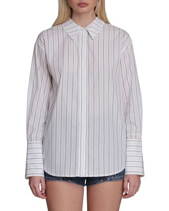 Avec Les Filles French Cuff Menswear Shirt