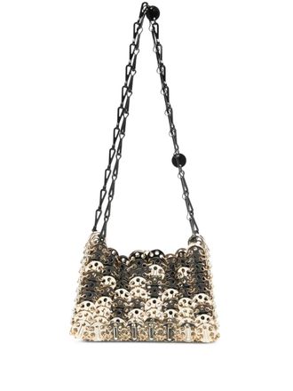 Paco Rabanne mini 1969 disc shoulder bag - Gold