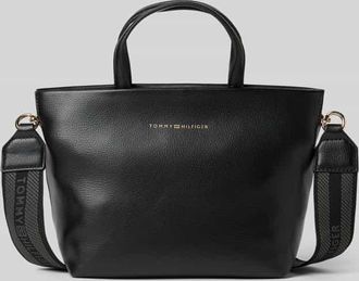 Tommy Hilfiger Umhängetasche in Lederoptik in Black, Größe 1