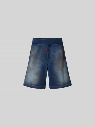 Dsquared2 Baggy Fit Jeansshorts aus Baumwolle in Marine, Gr&ouml;&szlig;e XL