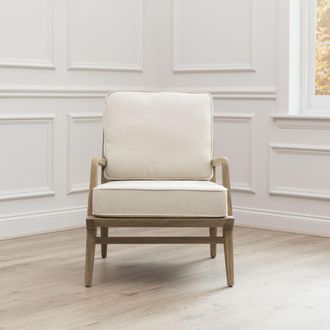 Voyage Maison Idris Wooden Modern Wooden Chair in Walnut