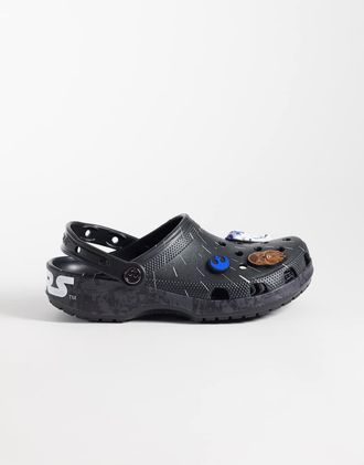 Crocs Zoccoli neri Star Wars-Nero