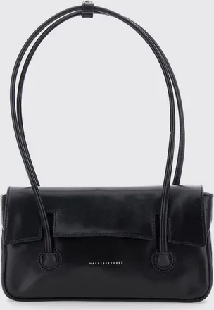 Marge Sherwood Mini Shoulder Bag in Smooth Cowhide with Double Handle