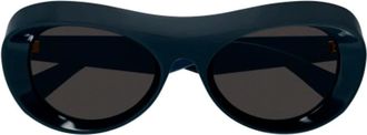 Bottega Veneta New Classic Zonnebril - Dames - Zonnebrillen - Blauw - ONE Size - Nylon - Accessoires