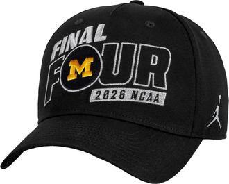 Nike Jordan Mens Michigan (Team) Jordan College Cap in Black | C16039H466FFMI-BLK