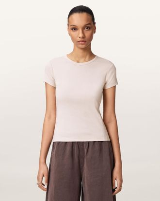 AllSaints Cotton Stevie Slim Fit Short Sleeve T-Shirt, Size: XS