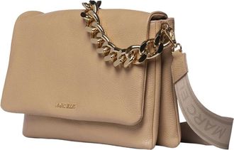 Marc Ellis Alma Lt Do Schoudertas - Dames - Schoudertassen - Beige - ONE Size - Leer - Tassen