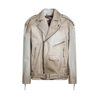 Golden Goose Journey Over Jacket - female - Golden Goose - Light Jackets - Beige - S - Jackets