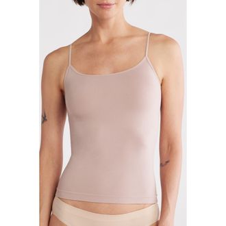 Nordstrom Seamless Layering Camisole in Pink Fawn at Nordstrom, Size X-Small