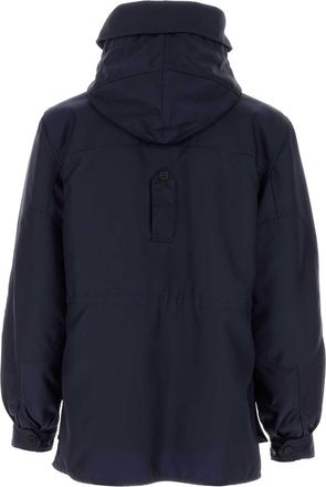 Prada Mens Jacket Navy Virgin Wool Polyester