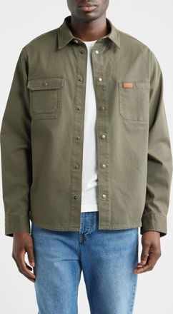 Pendleton Cotton Stretch Twill Work Shirt in Green/Ponderosa at Nordstrom, Size X-Large