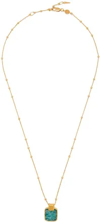 Missoma Amazonite Lena 18kt Gold Vermeil Necklace