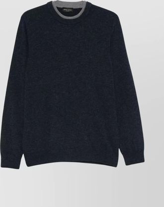 Roberto Collina crewneck sweater featuring contrast trim