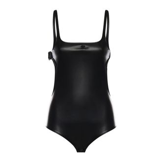 Courr&egrave;ges One-piece, female, Black, Size: S One-piece