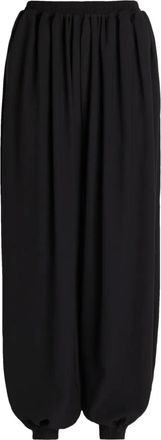 Ronny Kobo Dickens gesmockte broek - Zwart