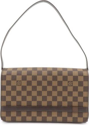 Louis Vuitton Tribeca Damier Brown Canvas Handbag (Pre-Owned)