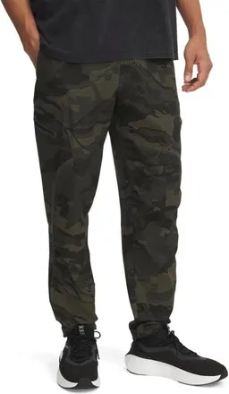 Under Armour Unstoppable Cargo Pants Mens Green Camouflage Sportstyle DSGL226