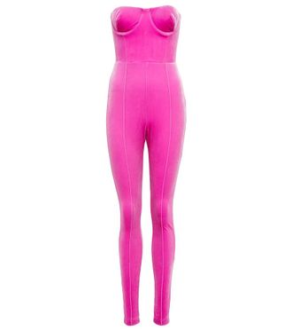 Alex Perry Jumpsuit in velluto