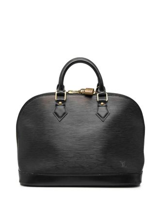 Louis Vuitton 1998 Epi Alma PM handbag - women - Leather - One Size - Black