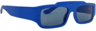 Gucci Pre-owned Fabric sunglasses - Dames - Vintage Accessoires - Blauw - ONE Size - Vintage