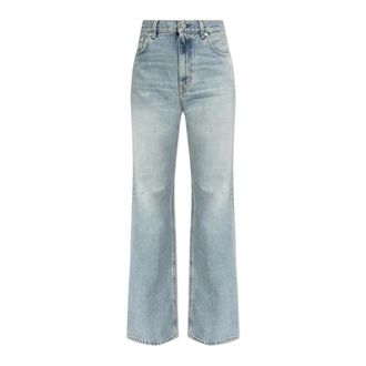 Haikure Korea Jeans - Dames - Regular Fit Jeans - Blauw - W26 - Katoen - Jeans