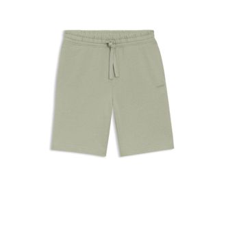 HUGO BOSS Cotton-terry shorts with logo print