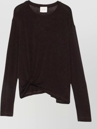 Alysi knot crewneck sweater