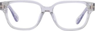 Tom Ford Blue Light Block Square Mens Eyeglasses FT6071-D-B 020 54