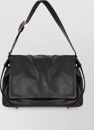 Marella calf leather clutch bag
