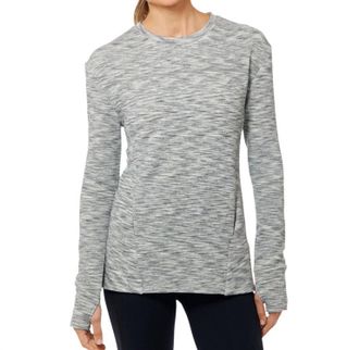Shape Active Odyssey Pullover Sweatshirt In Light Grey