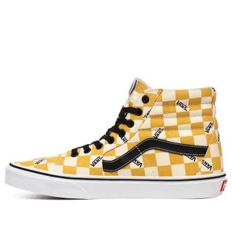 Vans SK8-HI Big Check - Yolk Yellow VN0A4U3CWYT