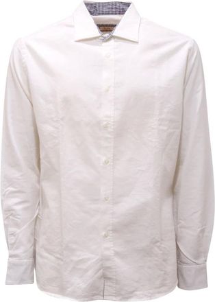 Altea Casual Shirts, male, White, 2XL, Italian Shirt Made in Italy