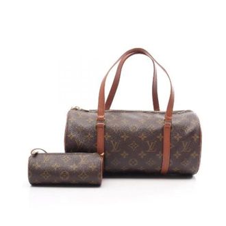 Louis Vuitton Pre-owned Papillon30 Monogram Handtas - Dames - Pre-owned - Bruin - Maat: ONE Size Leer