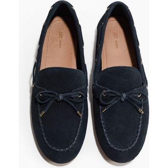 H&M Deck Shoes in Navy Blue at Nordstrom, Size 10