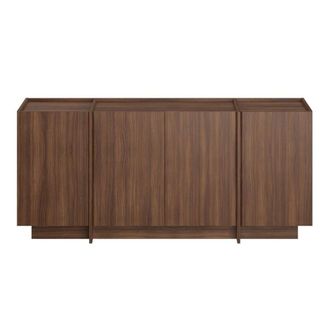 Calicosy Aparador bajo 4 puertas l180 cm - nogal