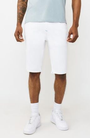 True Religion Rocco Big T Snap Flap Shorts in Optic White at Nordstrom Rack, Size 33
