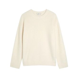 Vince Crew Neck Jumper - female - Vince - Cashmere Knitwear - White - XS - Knitwear