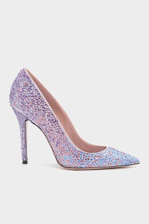 Gedebe Womens Very Satin Pump In Light Amethyst