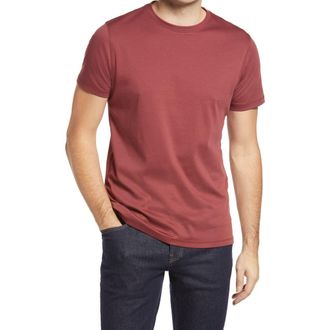 Robert Barakett Georgia Pima Cotton T-Shirt in Sangria at Nordstrom Rack, Size X-Large
