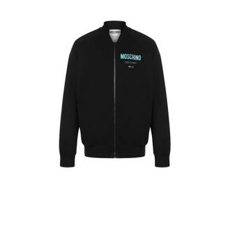 Moschino Heren, Jassen, Zwart, Maat: S