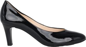 H&ouml;gl Leren pumps met lak - Dames - Pumps - Zwart - 35 EU - Schoenen