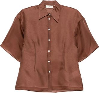 Bite Studios Verse Short-sleeved Buttoned Shirt