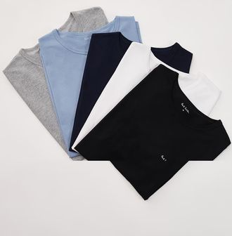 Paul Smith Confezione da 5 T-shirt multicolore
