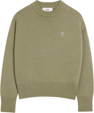 Ami Ami De Coeur sweater - unisex - Organic Cotton/Wool - L - Green