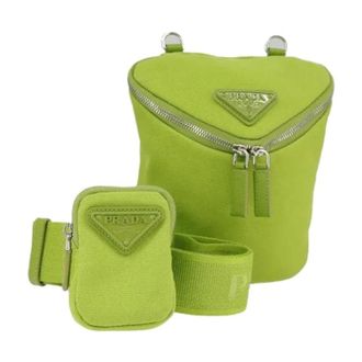 Prada Borsa a spalla vintage Pre-owned - - Pre-owned - Donna - Verde - ONE SIZE